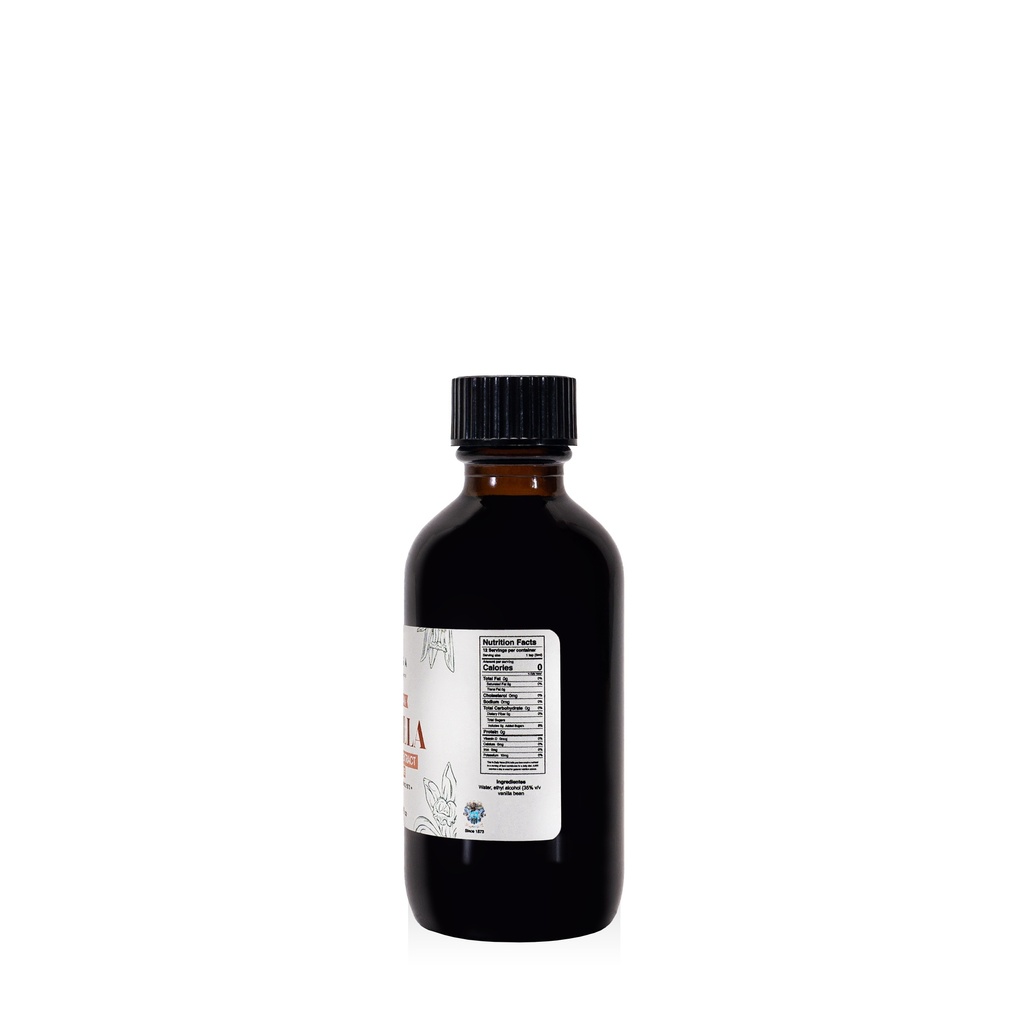 Sugar Free Vanilla Extract 2 oz