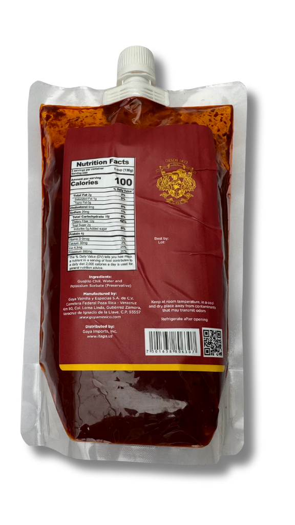 Pasta de Chile Guajillo de 500 g